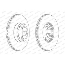 Disque de frein Nissan CABSTAR