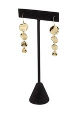 SSWBasics Black Velvet Earring T-Bar Display- Black Velvet Earring Display