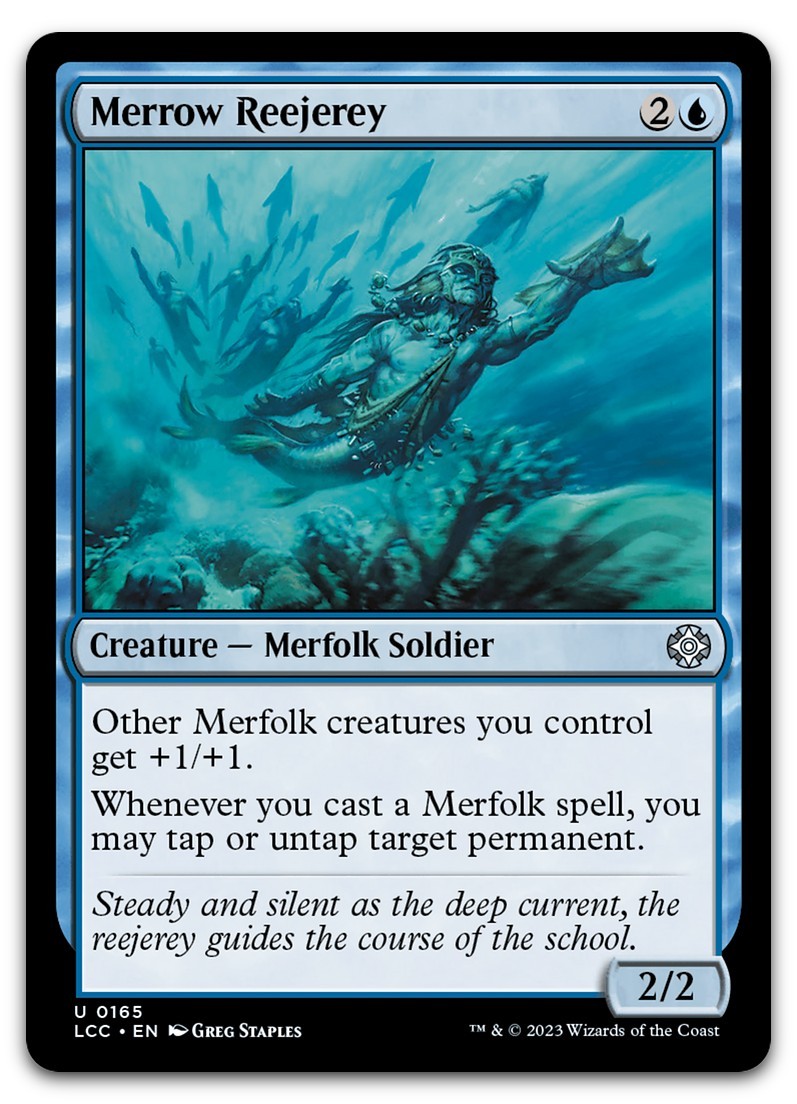 Merrow Reejerey #165 (NM) Lost Caverns of Ixalan LCC Magic MTG | eBay