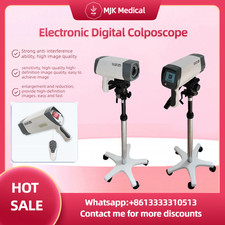 Colposcopio elettronico ginecologo digitale con display LCD e software diagnostico