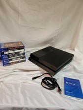 Sony PlayStation 4 PS4 Console And Games.