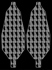 Nine2zero Designs Pre Cut Team Associated  Rc10 T7 Chassis Protector Skin