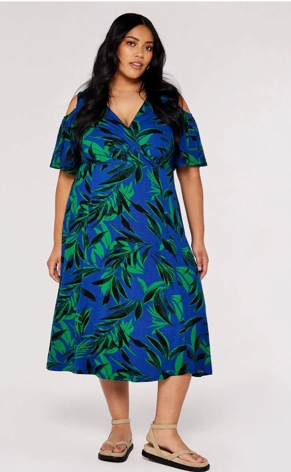 Apricot Dresses Green Plus for sale | eBay UK
