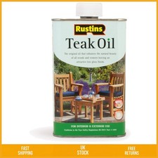 Quick Drying Teak Wood Oil Penetrating Protective Timber Seal 500ml 57.98 per litre