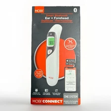 Mobi Smart Bluetooth Ear + Forehead Dual scan Thermometer