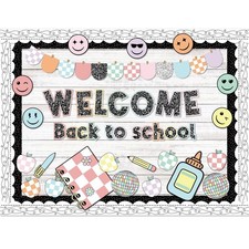 Mooliwe 94 Pcs Composition Notebook Classroom Decor Welcome Back to School Bu...