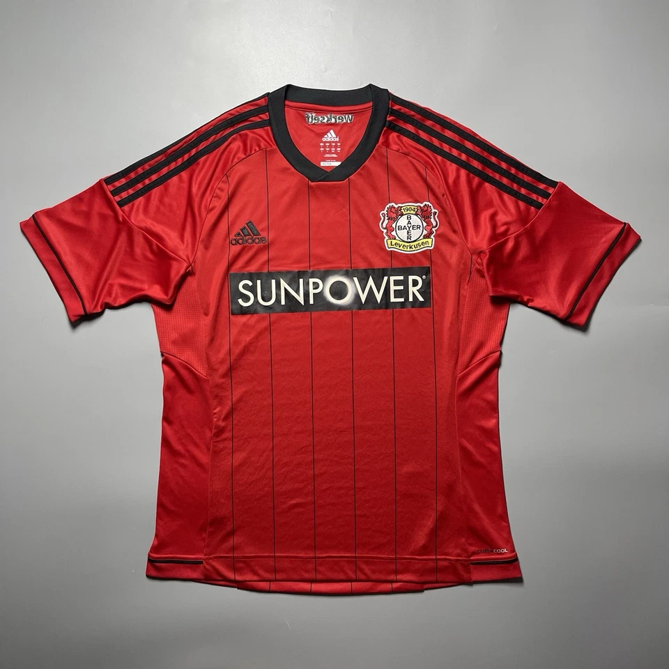 BAYER LEVERKUSEN ADIDAS 2012/2014 SOCCER AWAY JERSEY #7 SON SIZE “L” Z63778 - Image 2 of 4