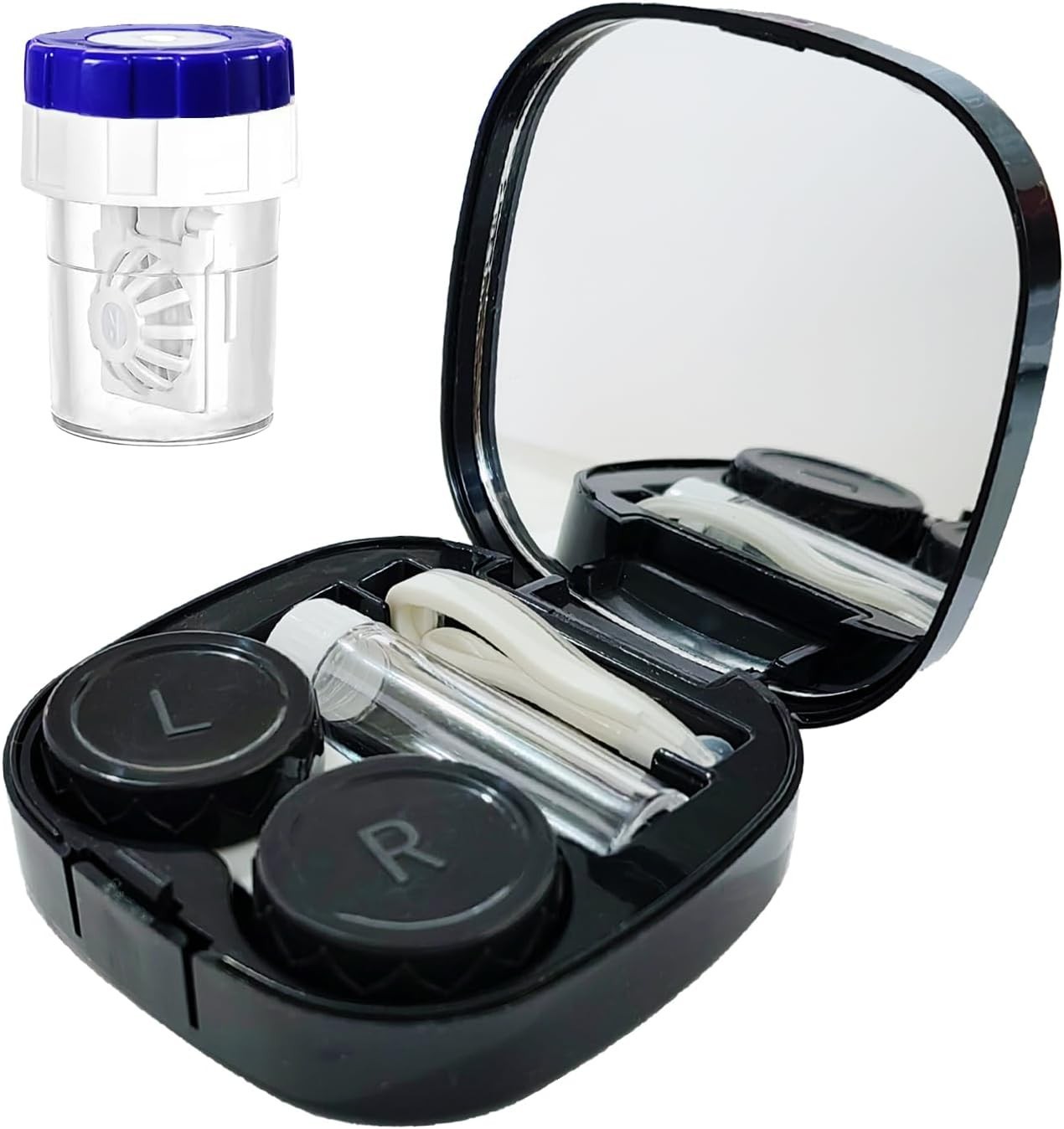 Contact Lens Case Kit with Cleaner Washer,Contact Lenses App