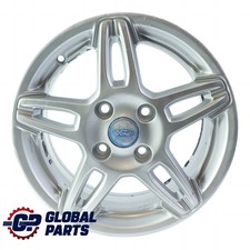 Ford Fiesta MK7 Silber Alufelge 15" 6J ET:47.5 C1BC-1007-BB Ford Fiesta MK7 Silber Alufelge 15" 6J ET:47.5 C1BC-1007-BB