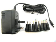 2.5 AMP 12 VOLT 30 WATT AC/AC POWER ADAPTOR SUPPLY CHARGER TRANSFORMER (MULTI J)