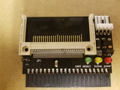 Has anyone had any luck getting their A3000 to see a CF to