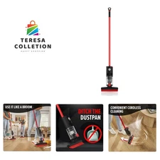 Portable Cordless Vacuum Cleaner - Effortless Broom Vac for Spotless Hard Floors