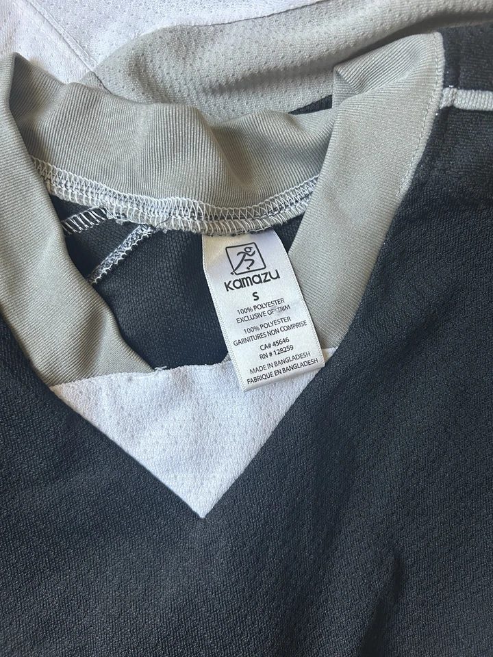 Camisetas de práctica de hockey Kamazu pequeñas para hombre "casa y fuera" sin números Foto 2 de 4