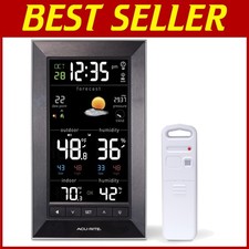 Digital Weather Station with Indoor/Outdoor Temp  Humidity