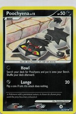 Poochyena Reverse Holo Common Platinum 86/127 MP on eBay
