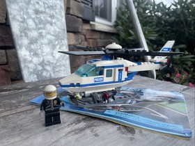 Lego Set 7741. Lego City Police Helicopter From 2008. Complete Set.