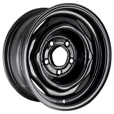 01204 Reconditioned Factory OEM Steel Wheel 14 X 6 Black Full Painted