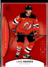 2025-26 Upper Deck SP Authentic Hockey Limited Red #6 Luke Hughes