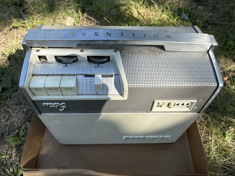 Grabadora de cinta estéreo de carrete a carrete Wollensak T-1515 de colección ~ MUY BONITA ~ ¡FUNCIONA!! Foto 3 de 4