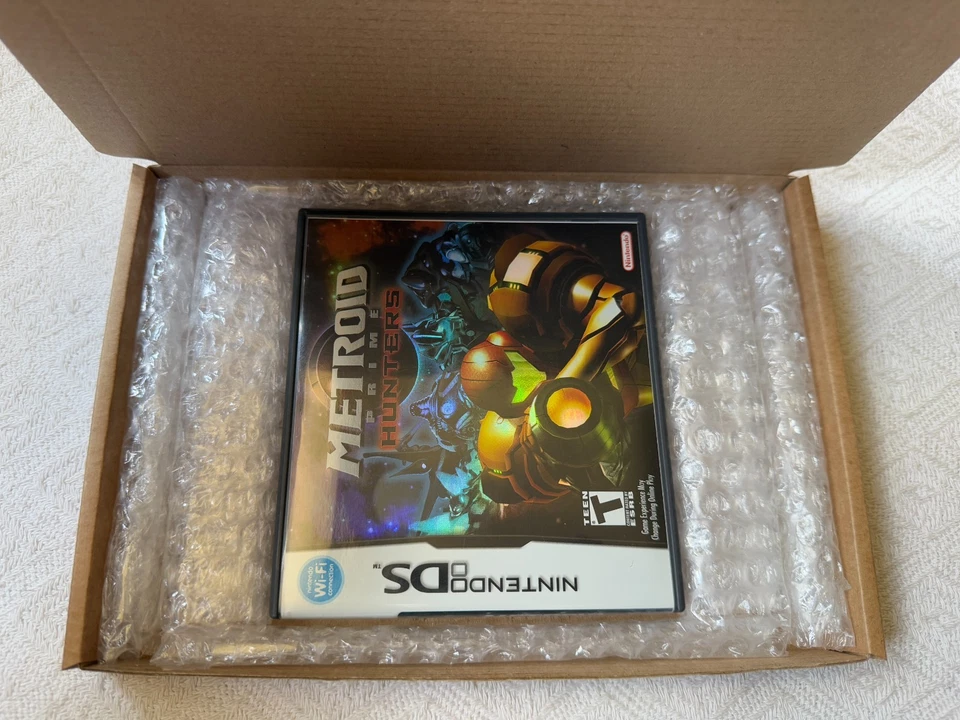 Metroid Prime Hunters Nintendo DS NTSC-U/C USA VGC CIB - High Quality Packing - Image 3 of 4