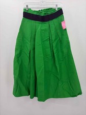 Pre-Owned Emilio Pucci Green Size 8 Maxi Skirt