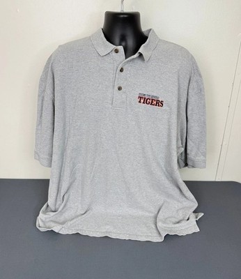 ANTIGUA Men's Polo Shirt Size 3XL Inside Auburn Tigers Embroidered Cotton