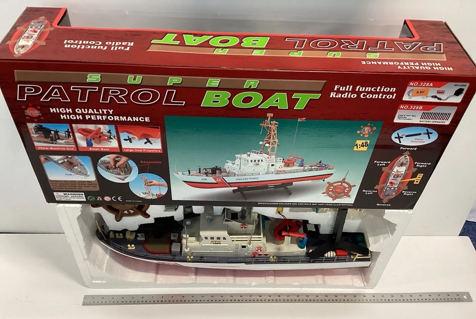 Radio Controlled Super Patrol Boat “ 328 Endless Power”. - Image 4 of 4