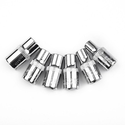 6x 1/4 Inch For Torx Star Female Bit E Socket Set E4 E5 E6 E7 E8 E10 Hand Tools