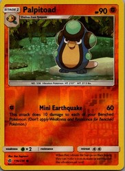 Palpitoad 116/236 Cosmic Eclipse Reverse Holo Common