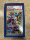 2015 POKEMON XY BREAKTHROUGH SECRET 163/162 FULL ART/MEWTWO EX PSA 8