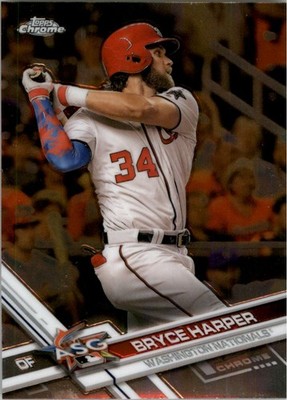 A9152- 2017 Topps Chrome Update Baseball Cards 1-100 -You Pick- 15+ FREE US SHIP