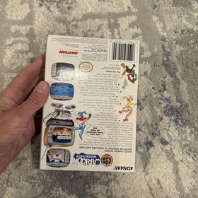 VTG 1992 Tiny Toon Adventures Cartoon Workshop Nintendo NES Game CIB Konami