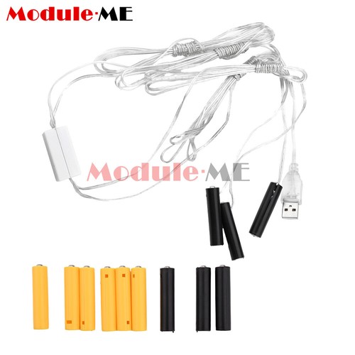 1 set eliminatori batteria USB AAA sostituzione per batterie AAA 4,5 V e 3 V nuovo - Foto 7 di 18