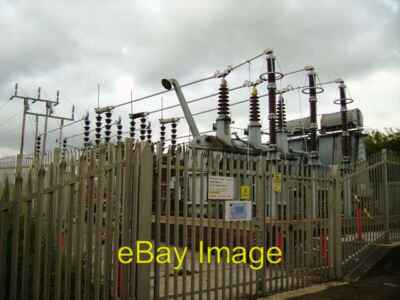 Photo 6x4 Welshpool Grid Substation Welshpool/Y Trallwng This is a 132kV c2006