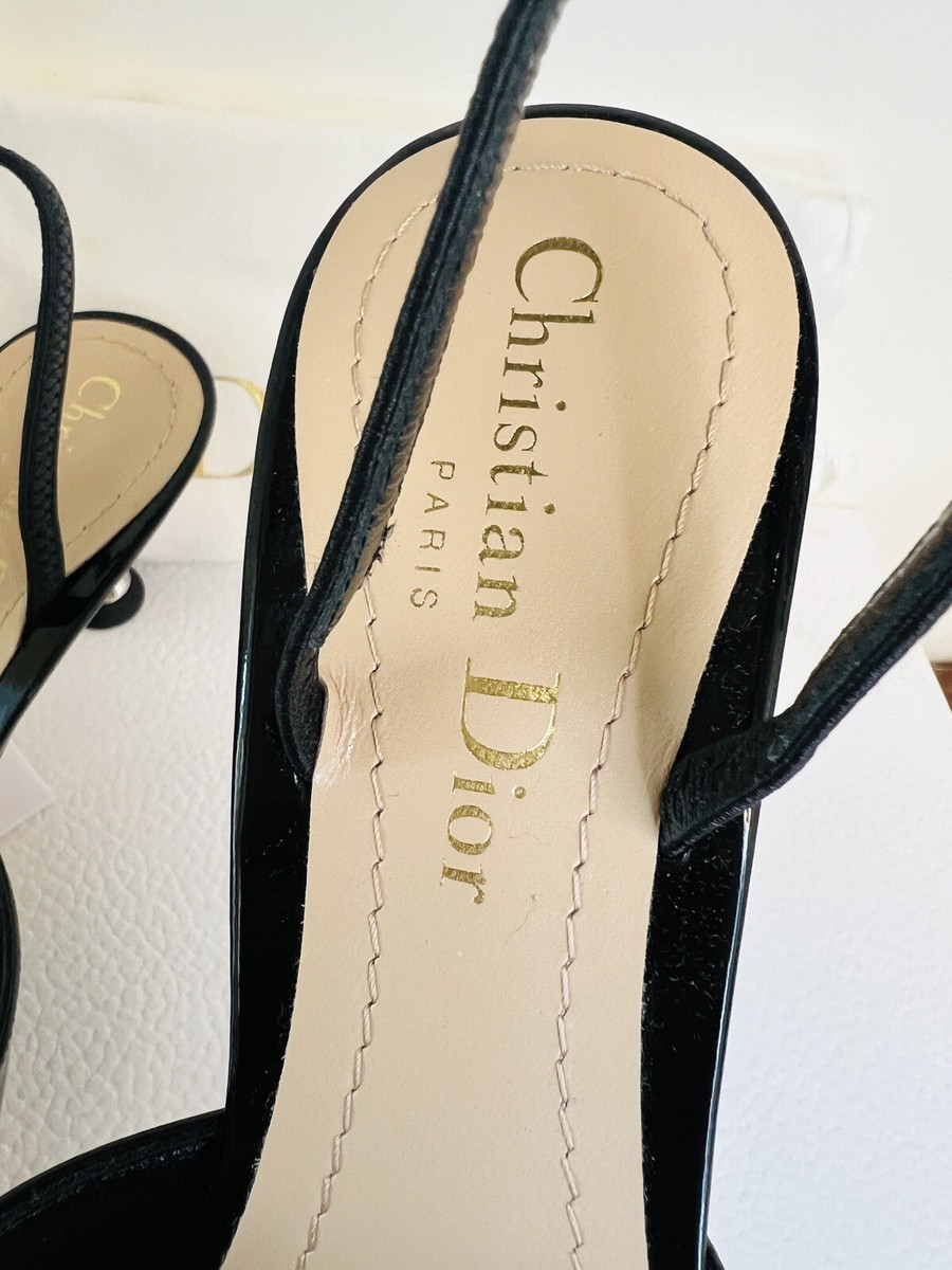 【関税&送料込】Dior Dior Paris Slingback Pump Dior Paris Patent Slingback Pump Women's | eBay