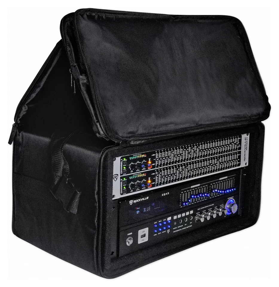 Rockville RRB50 5U Rack Bag Double-Sided Case with 12" Depth + Shoulder Strap - Image 4 of 4