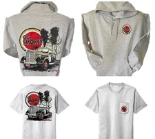 Big Rig Trucks BRT 'Ol' Smokey' Graphic Trucker T-Shirt & Hoodie