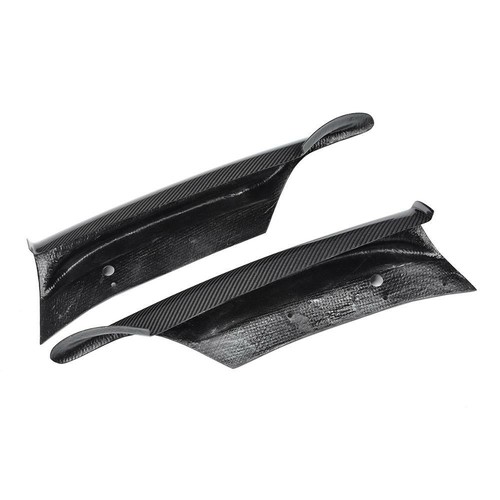 Carbon Fiber Front Bumper Splitters Lip for BMW E90 320i M-Sport Sedan 2006-2008 - Picture 12 of 12