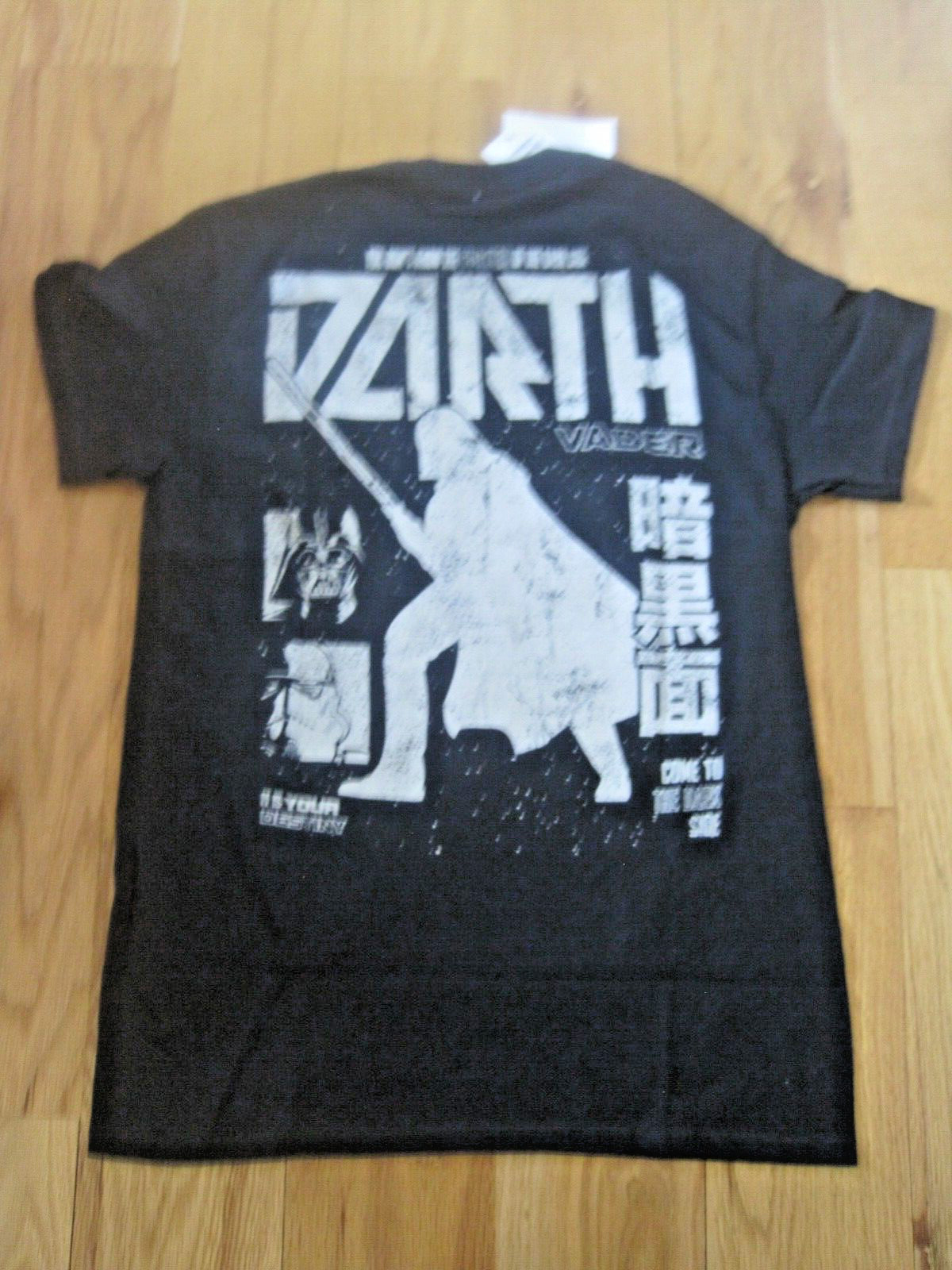 Camiseta Darth Vader Lado Oscuro Negra Talla S Nueva