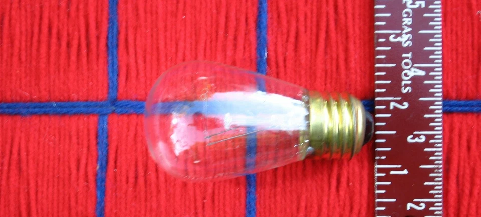 new Clear sign lamp 10S14 outdoor 10w string LIGHT BULB S14 EXTRAS ship for 7¢ - Image 3 of 3