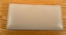 New Access Denied Genuine Leather Checkbook With Credit Card Slots Holder 6 