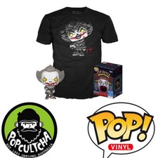 It: Chapter Two - Pennywise with I Love Derry Tee Black & White Pop! Vinyl "New"