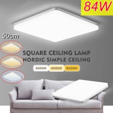 50cm LED Ceiling Light Modern Ceiling Lamp Panel Down Lights Bathroom Bedroom UK