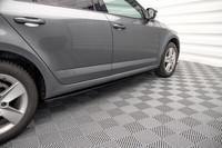 Maxton Design Seitenschweller Ansatz (Paar) Passend FüR Skoda Octavia Mk3 Fl Sch