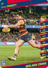 2024 Adelaide Crows AFL TeamCoach Card - Darcy Fogarty
