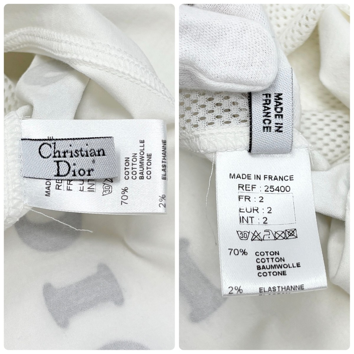 Christian Dior Vintage Miss Dior Logo Tank Top #2 Sleeveless