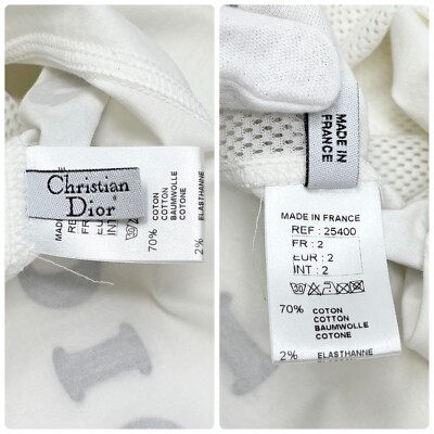 Christian Dior Vintage Miss Dior Logo Tank Top #2 Sleeveless