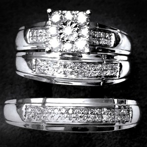 Amazon Com 14k White Gold Vintage Wedding Band Floral Band Diamond Band Milgrain Stackable Band For Her Real Diamonds Handmade
