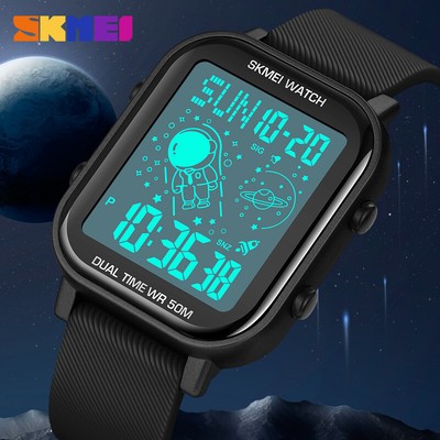 1971 Sport SKMEI Watches Women Waterproof Digital 5Bar Fashion