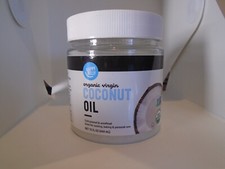 Organic Virgin Coconut Oil, Unrefined, 14 fl oz 414 ml